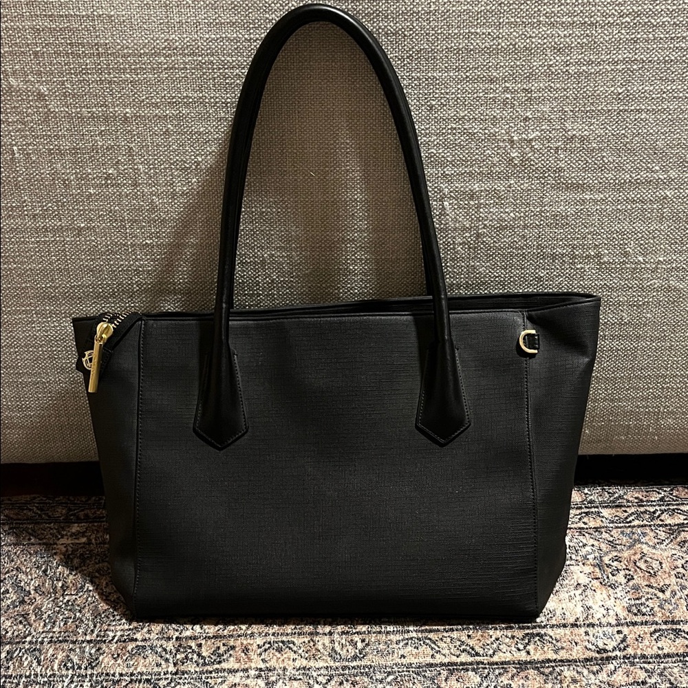 Dagne Dover Classic Black Tote